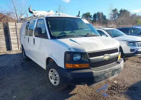 2012 Chevrolet Express 2500 Work Van from USA, damaged, VIN 1GCWGFCB9C1123283